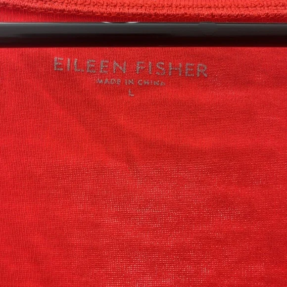 Eileen Fisher 3/4 Sleeve Tshirt *FIRM* Size Large - Picture 2 of 3